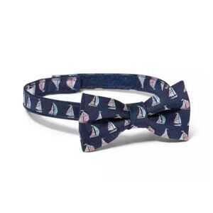 Janie & Jack Merchant Marine Sailboat Print Bowtie Sz 2-5 Boys